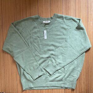 MADEWELL (Re)sponsible Cashmere Oversized Crewneck Sweater